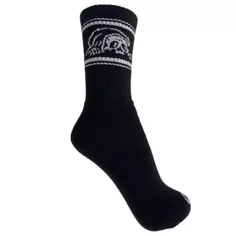 Meia Sox Crue Skull Preta - comprar online