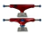 Truck Lyons Profissional 139mm Mid Hollow Vermelho com Prata