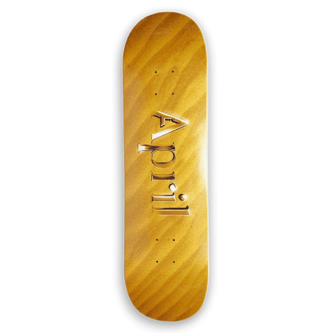 Shape Maple April Logo Sand Dourado 8.25