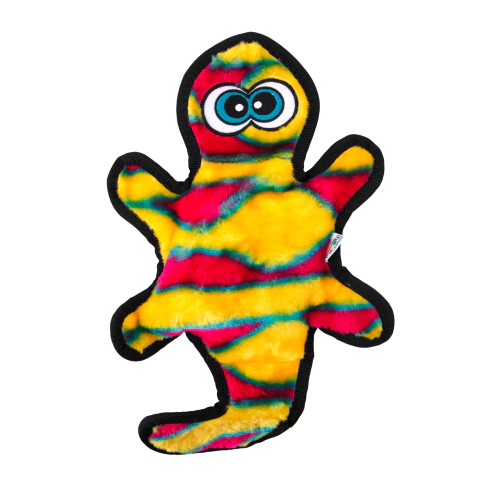 Pelucia lagartixa, Invicibles, Com apito, Outward Hound, Resistente