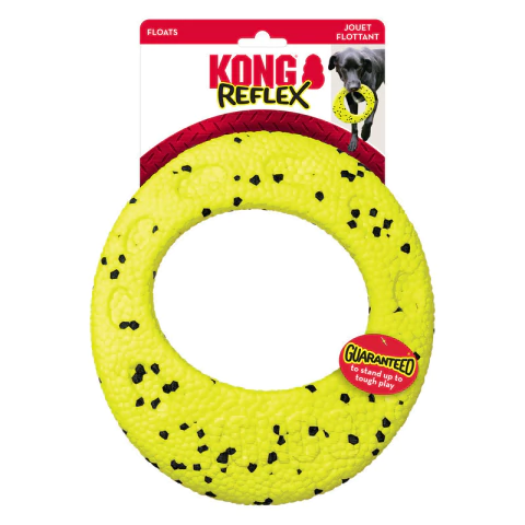 Frisbee, kong reflex, amarelo