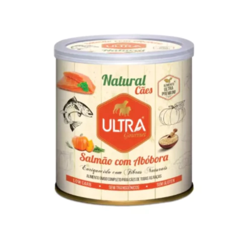 Alimento natural, Pate, Saudavel, Ultra Gourmet, Salmao com abobora, Natural