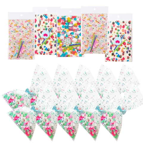 Bolsa DIY Souvenir Cotillon X20u Cumpleaños 18cmx12cm