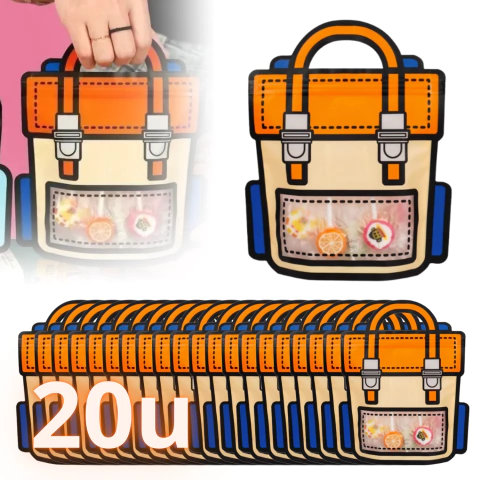 Bolsa Souvenir Mochila Escolar X20u Grande 18cmx21cm / 13cm/15cm3405 - comprar online