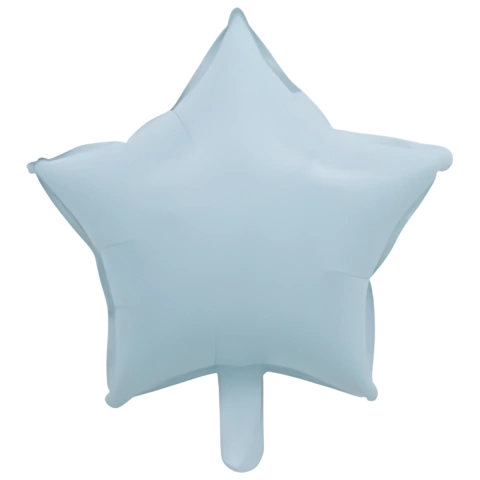 x5u Globos Pastel Mate Corazón y Estrella 18 Pulgadas Decoración - M-GIGANTE