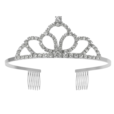 Tiaras Coronas Plateadas y Doradas en internet