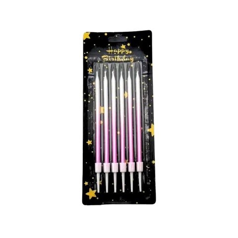 Velas largas Degrade 6 PCS - comprar online