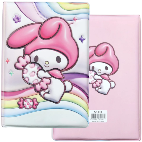 Imagen de Cuaderno Puff 3D Squishy Escolar Rayado Sanrio Estudiante