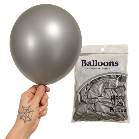 Globo de latex 12" x25 Perlados