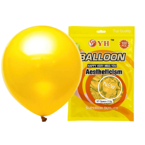 Imagen de Globos Latex Colores Perlados 10 Pulgadas X50u