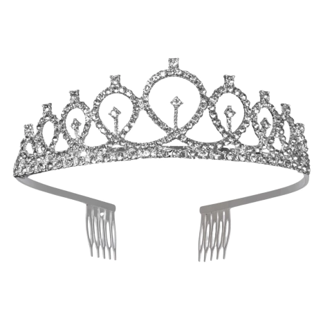Tiaras Coronas Plateadas y Doradas - comprar online