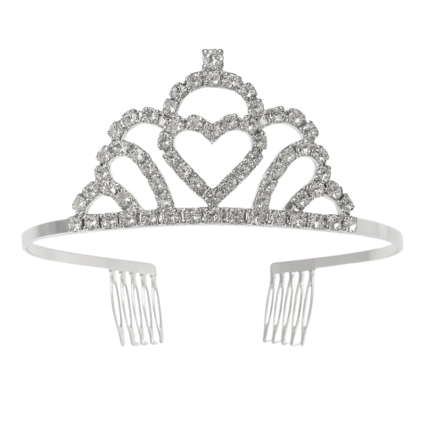 Tiaras Coronas Plateadas y Doradas