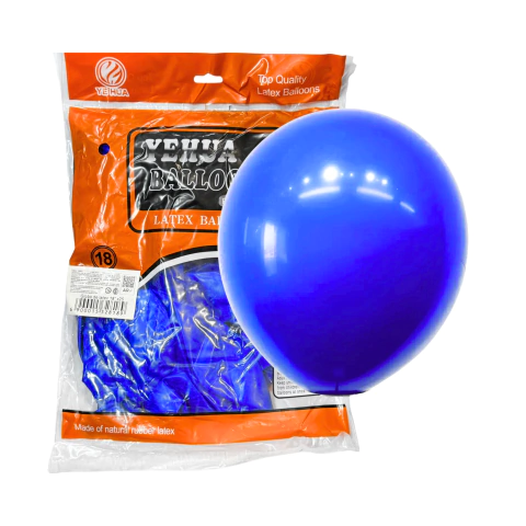 Globos Opacos Latex 18 Pulgada Paquete X25u Varios Colores - tienda online