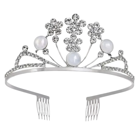 Tiaras Coronas Plateadas y Doradas - tienda online