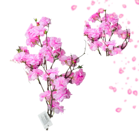 Flor Cerezo 90cm Rama Sakura Gigante Decoración 947 en internet