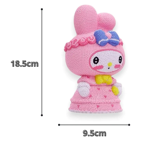 Imagen de Pintura Diamante 3d Alcancía Personaje Sanrio 18cm