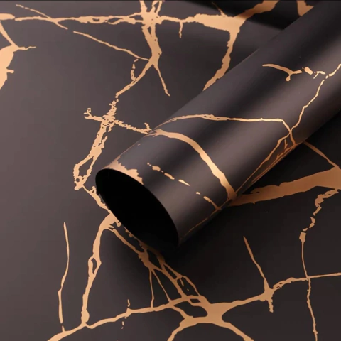 Imagen de Papel Coreano Papel Bopp Diseño Marmolado Pack x20und #3000