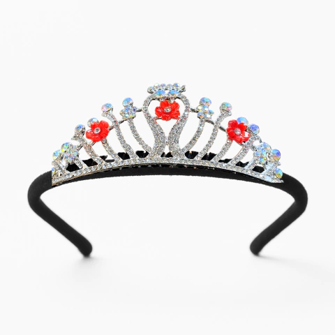 Tiaras Coronas Plateadas y Doradas