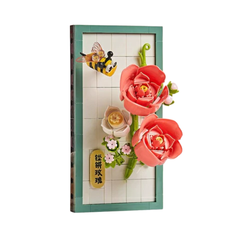 Marcos Flor Primavera Bloques Para Armar Creativos - tienda online
