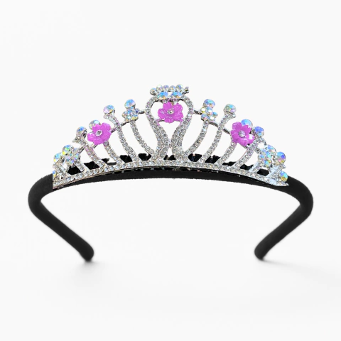 Imagen de Tiaras Coronas Plateadas y Doradas