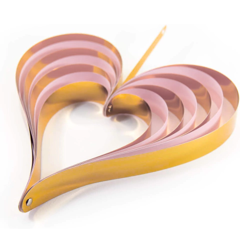 Guirnalda Corazon Doble Tono x4 Piezas JQ80328 en internet
