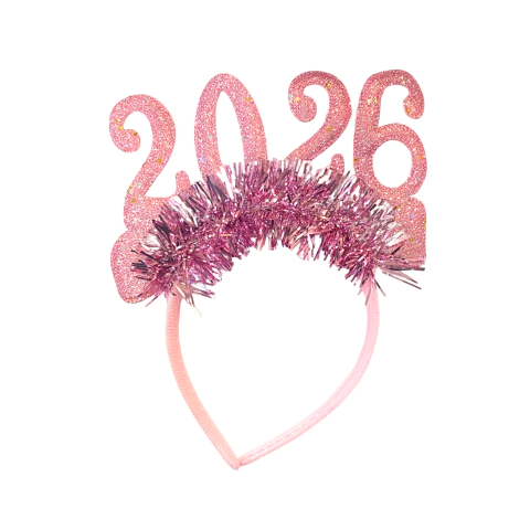 Vincha 2026 con Glitter en internet