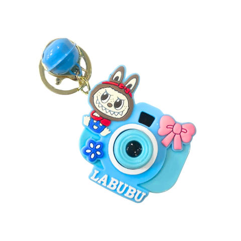Llavero Camara Luz Proyector Sanrio Kuromi Lotso Labubu - M-GIGANTE