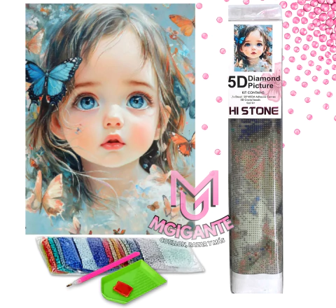 Kit 40x50 5d Pintura Con Diamantes Diamond Painting - M-GIGANTE