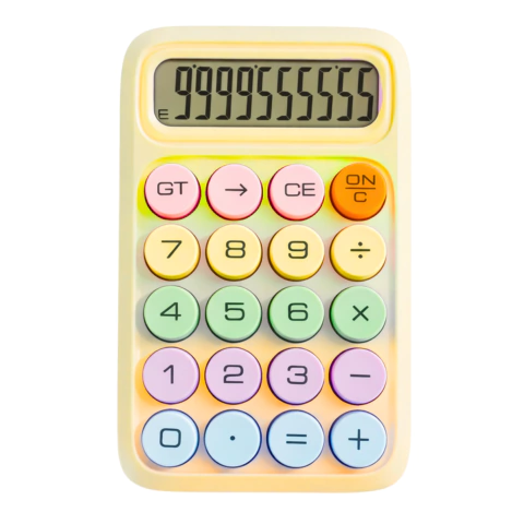 Calculadora Vintage Numeros Grandes 10 Digitos Cod775 - M-GIGANTE