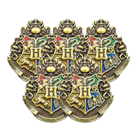 X5 Pin Prendedor Harry Potter Casas Hogwarts LKQ-20 - tienda online