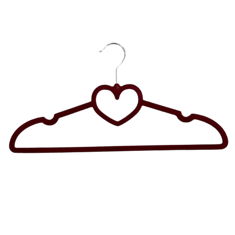Imagen de x5u Percha Terciopelo Modelo Corazón Aesthetic Fashin Moda