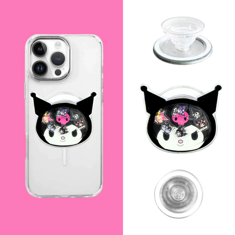 POPSOCKET PERSONAJES CARTOON SANRIO STITCH CRYBABY KOREANO KAWAII - M-GIGANTE