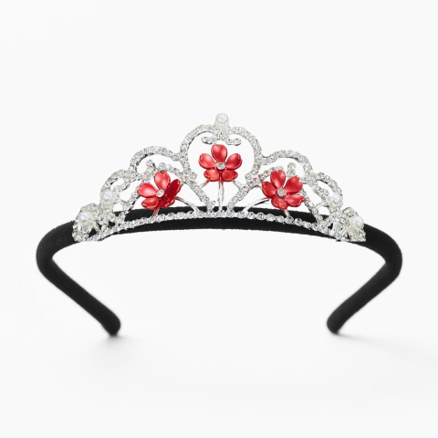 Tiaras Coronas Plateadas y Doradas - M-GIGANTE