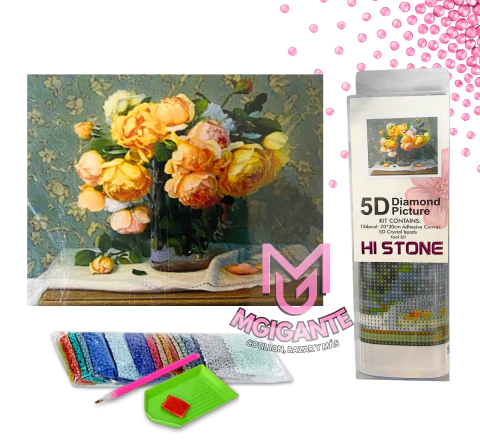 (TODO PROMO 3X2) 20x30cm Kit De Pintura Con Diamantes Diamond Painting - M-GIGANTE