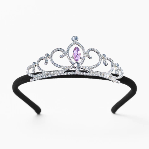 Imagen de Tiaras Coronas Plateadas y Doradas