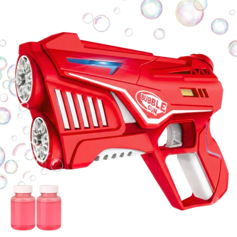 Burbujero Pistola Automatica con Luces 8899-5E - M-GIGANTE