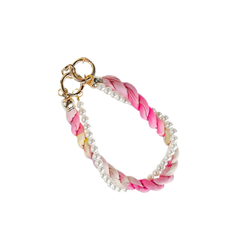 Imagen de Strass Celular Elegante Cuerda Perlas