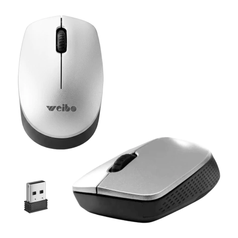 Imagen de Mouse Inalámbrico 1200dpi Weibo Rf-2837b