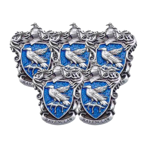 X5 Pin Prendedor Harry Potter Casas Hogwarts LKQ-20 - M-GIGANTE
