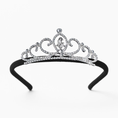 Tiaras Coronas Plateadas y Doradas en internet