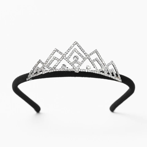 Tiaras Coronas Plateadas y Doradas - comprar online