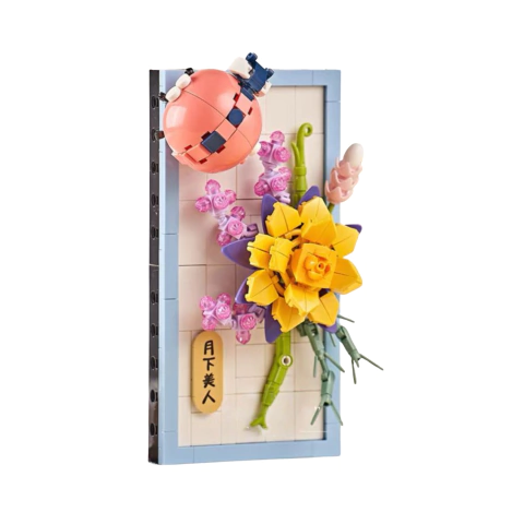 Marcos Flor Primavera Bloques Para Armar Creativos - comprar online