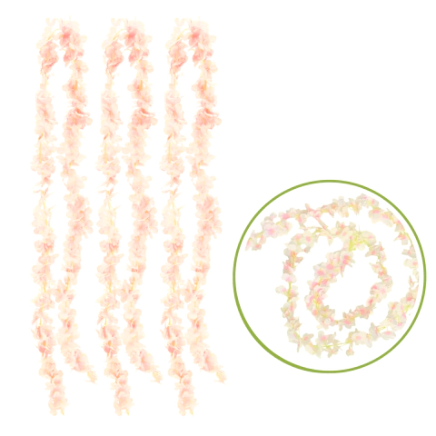 Imagen de X3u 2m Tira Larga Flores Flor Artificial 10191