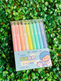 Set X9 De Lapicera Multicolor Sweet Morandi 0.7mm 2207