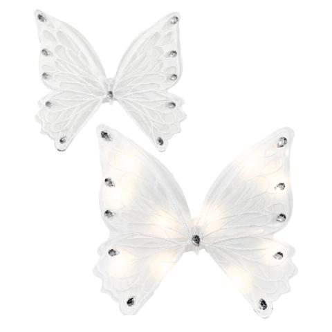 Mariposa Alambre Luz Led Intermitente Decorativa Floreria - tienda online