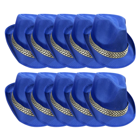 X10u Sombrero Fedora Tanguero Tela Fluor Varios Colores So60a - tienda online