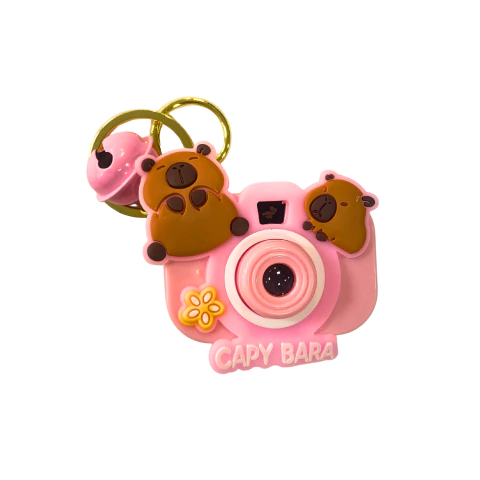 Llavero Camara Luz Proyector Sanrio Kuromi Lotso Labubu - tienda online