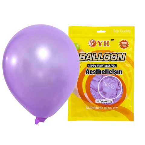 Globos Latex Colores Perlados 10 Pulgadas X50u