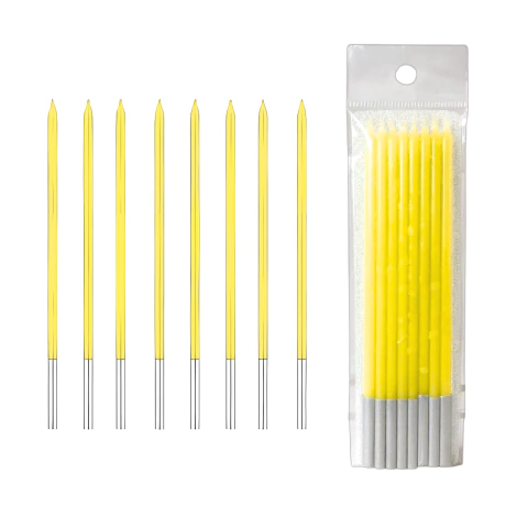 x8u Velas Lisa Pastel Varios Colores 14cm - M-GIGANTE