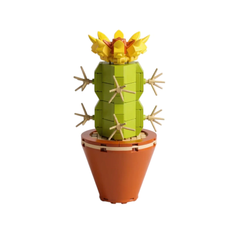 Flores Para Armar Bloques Decoración Suculentas Y Cactus en internet